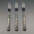 1830 British Antique Sterling Silver Handle Set of 3 Forks John Rodgers & Sons