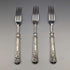 1830 British Antique Sterling Silver Handle Set of 3 Forks John Rodgers & Sons