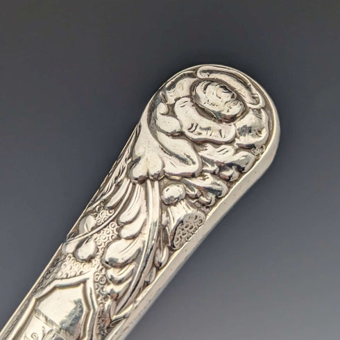 1830 British Antique Sterling Silver Handle Set of 3 Forks John Rodgers & Sons