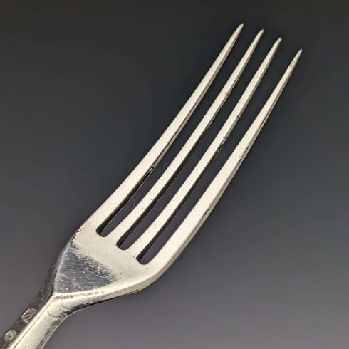 1830 British Antique Sterling Silver Handle Set of 3 Forks John Rodgers & Sons