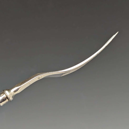 1830 British Antique Sterling Silver Handle Set of 3 Forks John Rodgers & Sons