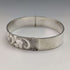 1975 British Vintage Sterling Silver Engraved Bracelet 26g Bracelon Ltd