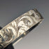 1975 British Vintage Sterling Silver Engraved Bracelet 26g Bracelon Ltd