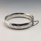 USA Vintage Sterling Silver Flower Engraving Bracelet 20g Wyanco Ronald J Harrisburg