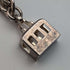 British vintage sterling silver charm bracelet 19g