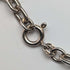 British vintage sterling silver charm bracelet 19g