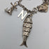 英國復古純銀吊飾手鍊 35 克