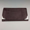 1933 British Vintage Sterling Silver Decoration Leather Wallet Long Wallet B&T