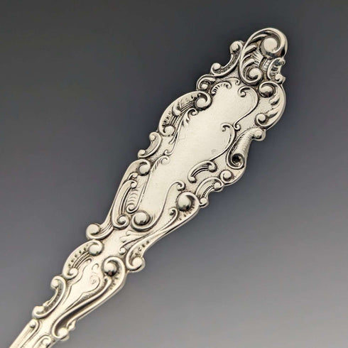 Circa 1905 US Antique Sterling Silver Tea Spoon Set of 6 150g GORHAM