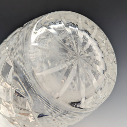 1964 英國復古純銀裝飾玻璃醒酒器 Preece & Willicombe