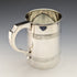 British Antique Silver Plated Glass Bottom Mug