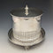 Circa 1910 British Antique Silver Plated Biscuit Barrel Elkington