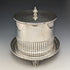 Circa 1910 British Antique Silver Plated Biscuit Barrel Elkington