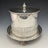 Circa 1910 British Antique Silver Plated Biscuit Barrel Elkington