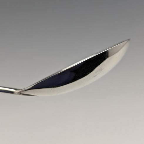 1872年 英国アンティーク 純銀製ティーキャディースプーン GEORGE WILLIAM ADAMS