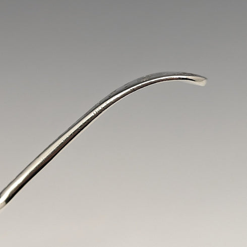 1872年 英国アンティーク 純銀製ティーキャディースプーン GEORGE WILLIAM ADAMS