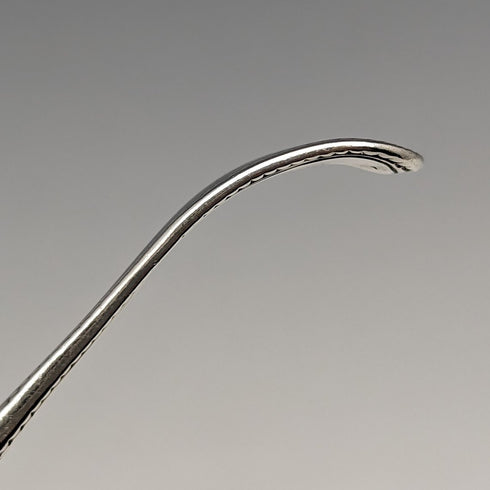 1874 年英國古董純銀茶盒湯匙喬治威廉亞當斯