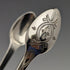 1871 British Antique Sterling Silver Sugar Tongs 41g Scotland R Stewart