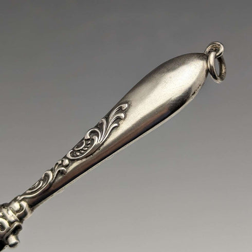 Late 19th Century American Antique Sterling Silver Roniette Portable Folding Glasses