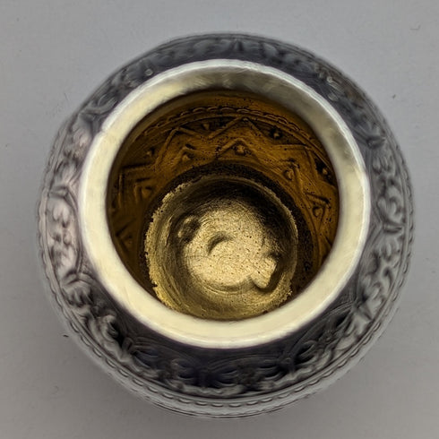 1871 年英國復古純銀胡椒調味調味品 58 克 Walter & John Barnard