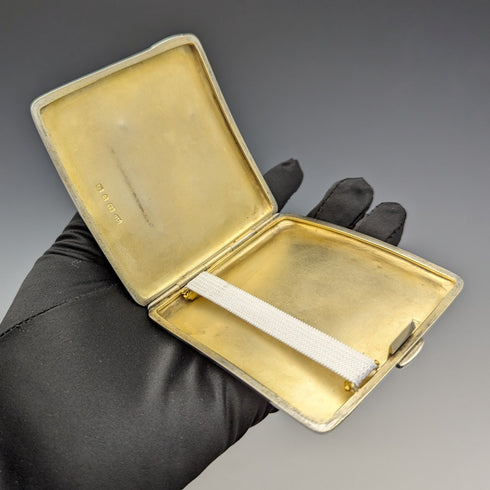 1898 年英國古董純銀煙盒 96 克 George Unite