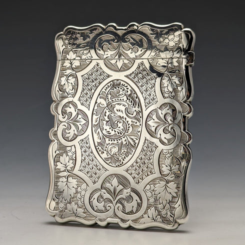 1872 年英國古董純銀卡包 54 克 FREDERICK MARSON