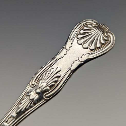 1914 British Antique Sterling Silver Tea Spoons Set of 10 152g Mappin & Webb