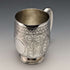 1887 British Antique Sterling Silver Mug 178g John Aldwinckle & Thomas Slater