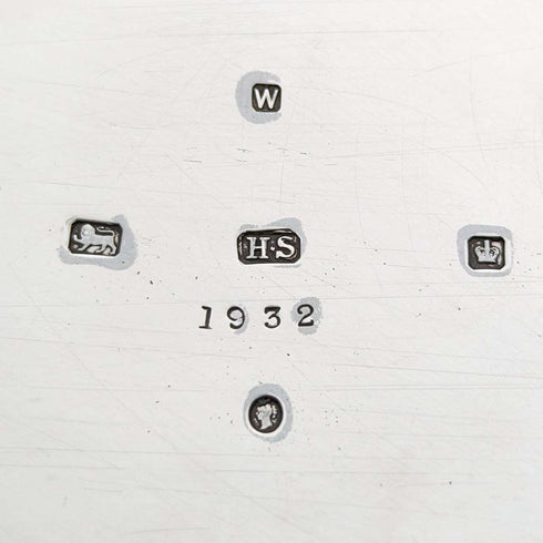1889 年英國古董純銀茶盒 196 克亨利·斯特拉特福