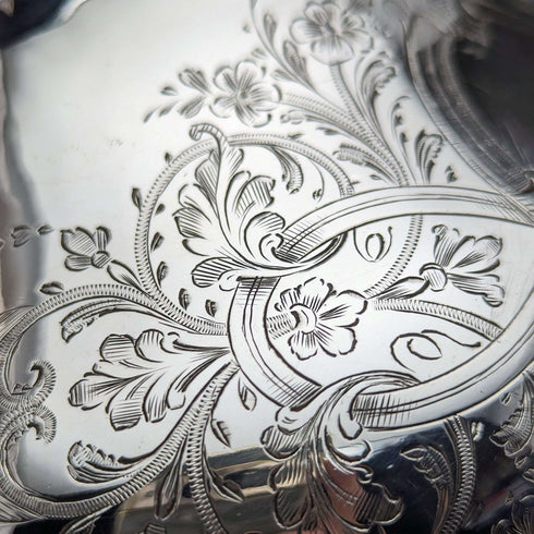 1872 British Antique Silver Plated Teapot Elkington & Co