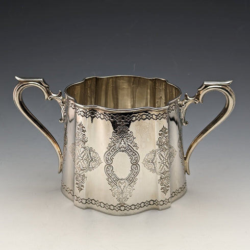1880年頃 英国アンティーク シルバープレート製 ティーセット Fenton Bros