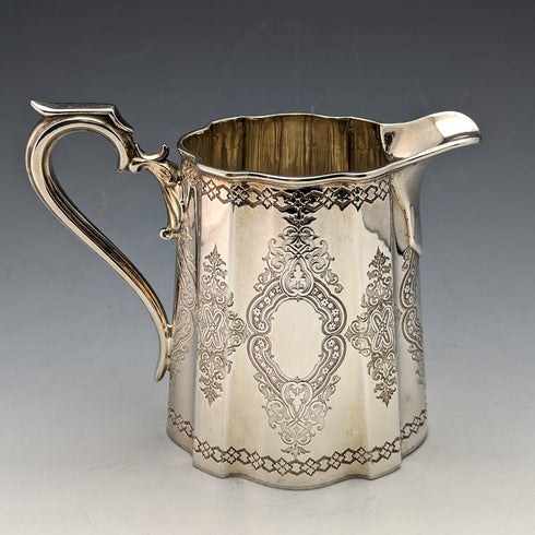1880年頃 英国アンティーク シルバープレート製 ティーセット Fenton Bros
