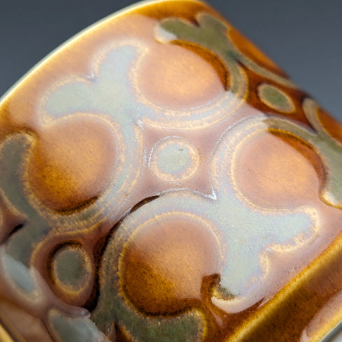 1977年頃 英国ホーンジー(Hornsea) BRONTE ティーカップトリオ 3セット