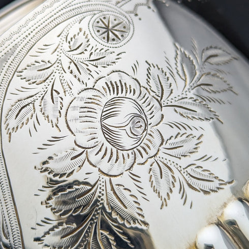 1900年頃 英国アンティーク シルバープレート製 ティーケトルセット JHON WiGFALL