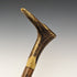 British Vintage Men's Cane Antler Handle Brown Shaft 94cm