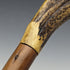 British Vintage Men's Cane Antler Handle Brown Shaft 94cm