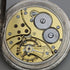 Circa 1920 Antique Swiss Escasany pocket watch Niero decoration silver side thin case Good working condition