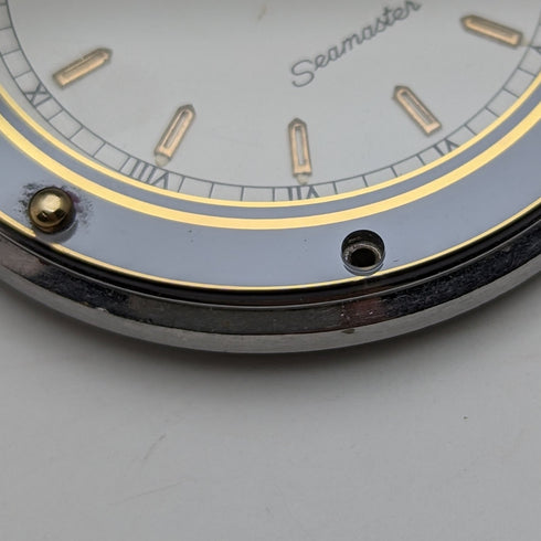 1980年代 オメガ クォーツ式 懐中時計 Seamaster Mariner III 動作良好