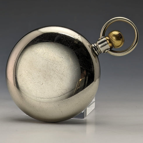 1915年頃 アンティーク オメガ 懐中時計 大型58mm 鉄道時計 動作良好