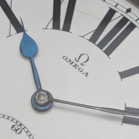 1915年頃 アンティーク オメガ 懐中時計 大型58mm 鉄道時計 動作良好