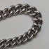 1929 British Vintage Sterling Silver Albert Chain 48g Moonstone Fob