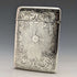 1905 British Antique Sterling Silver Card Case 82g Joseph Gloster