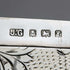 1905 British Antique Sterling Silver Card Case 82g Joseph Gloster