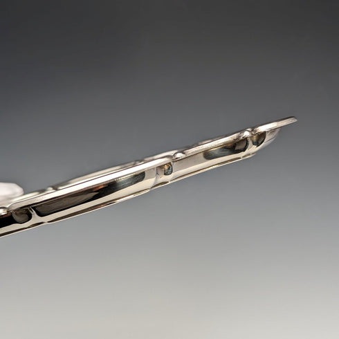 British Vintage Silver Plated Pen Tray Yeoman