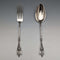 Circa 1900 Made in Germany Continental Silver Table Fork & Spoon