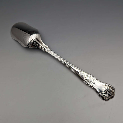 British Vintage Silver Plated Fruit Spoon Past Times Paper Box