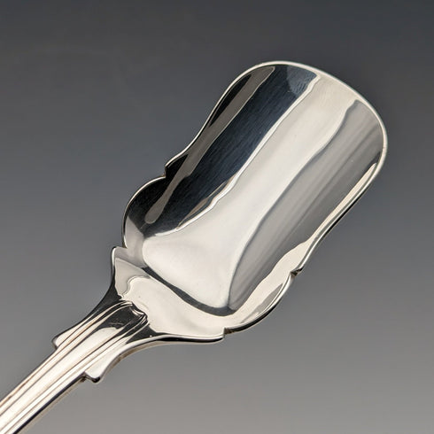 British Vintage Silver Plated Fruit Spoon Past Times Paper Box
