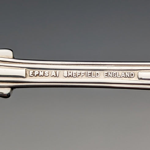 英国ヴィンテージ シルバープレート製 フルーツスプーン Past Times 紙箱入り