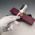 British Vintage Silver Plated Fruit Spoon Past Times Paper Box