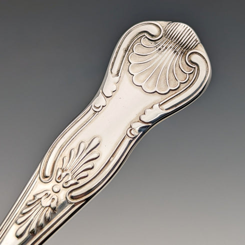 英国ヴィンテージ シルバープレート製 クランベリースプーン Past Times 紙箱入り